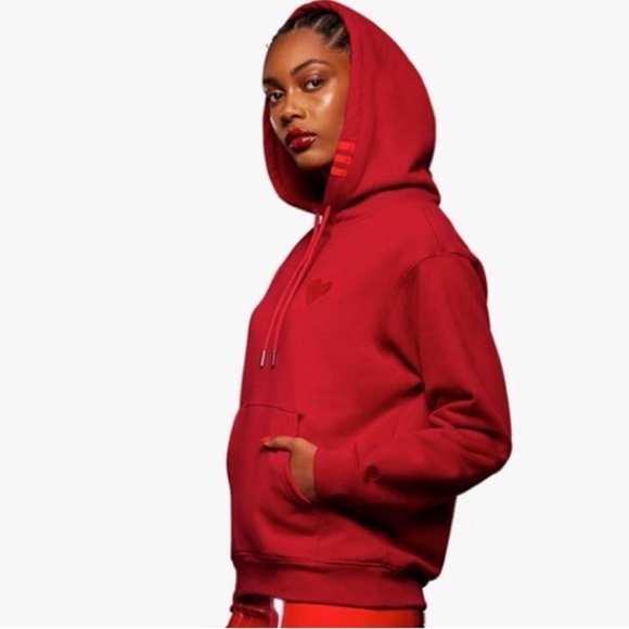 Adidas x Ivy Park • Valentines Day Red Heart Hoodie - Picture 4 of 8